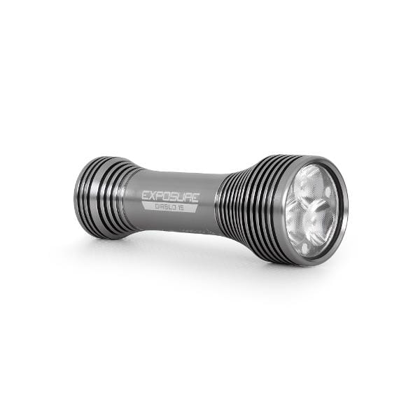 Exposure Lights Bike Light Front & Rear Pair Exposure Diablo Mk15 Gun Metal Black with Helmet & HB mount & USB-C Charging EL-DIABLO15GMB