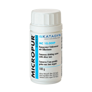 Katadyn Water Treatment 100g Micropur Classic Water Purification Powder KAT10003