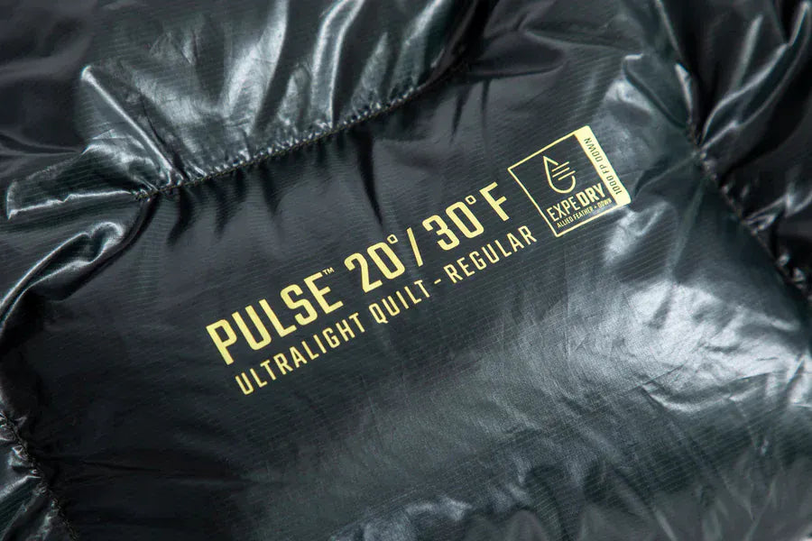 Nemo Sleeping Bag Pulse Endless Promise Ultralight Backpacking Quilt