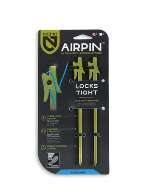 Nemo Tent Accessory Airpin Ultralight Aluminum Stakes