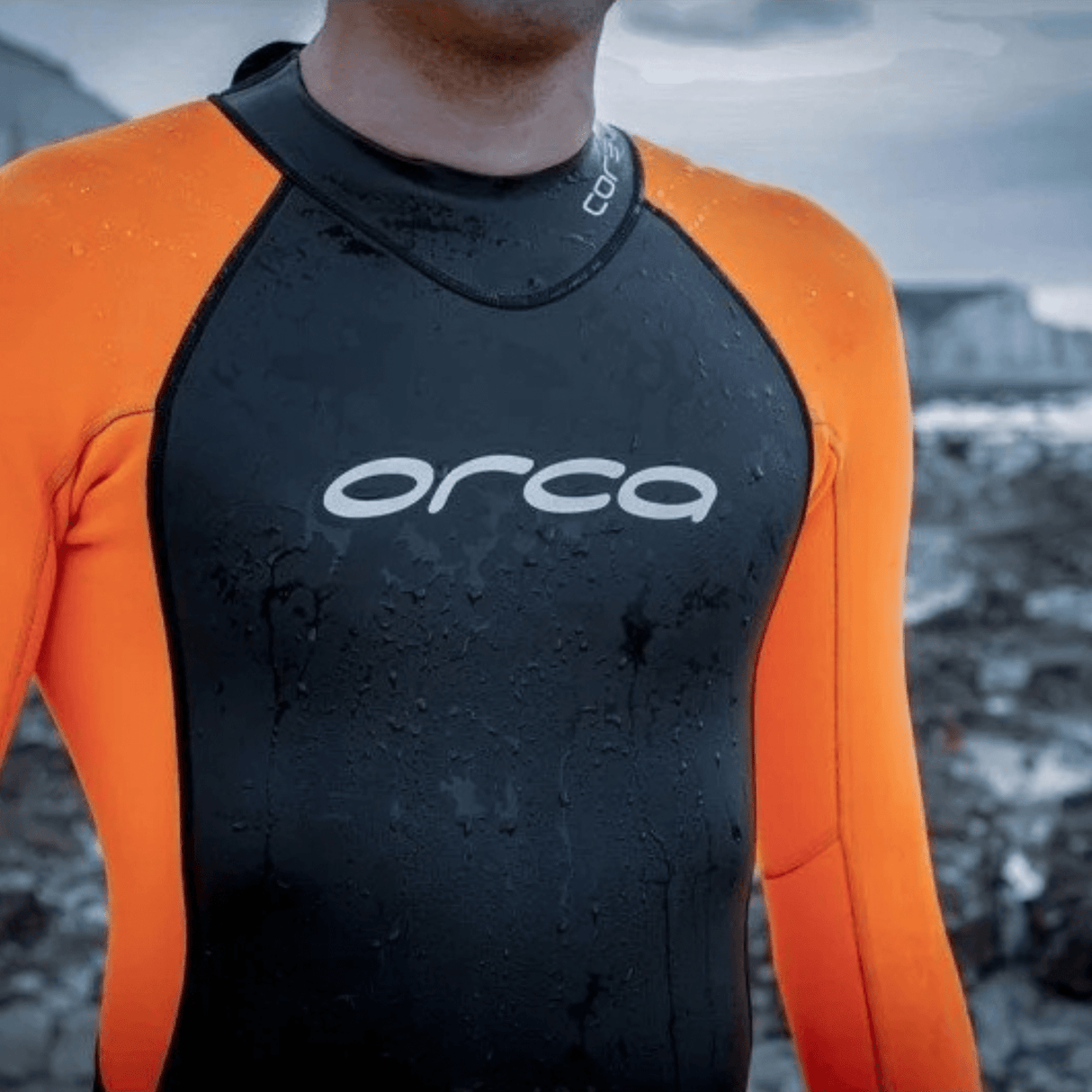 Orca Wetsuits 4 OpenWater Core Hi-Vis Mens Wetsuit - CLEARANCE* ORW-270401-LN
