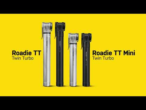 Roadie Twin Turbo 160 PSI Black Pump