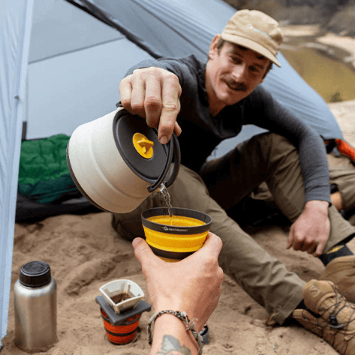 Sea to Summit Kettle Frontier UL Collapsible Kettle Cook Set (3 Piece) ACK025031-122101