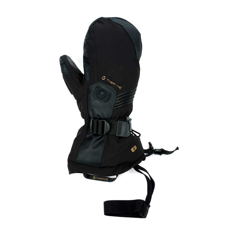 Therm-ic Heated Gloves Ultra Heat Boost Mittens Mens