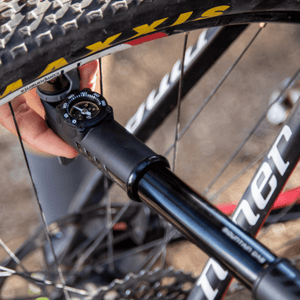 Topeak Bicycle Pump Mountain DA G Dual Action with Gauge TMDA1G