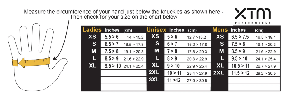 XTM Performance Unisex Hiking Gloves Arctic Thermal Liner Glove